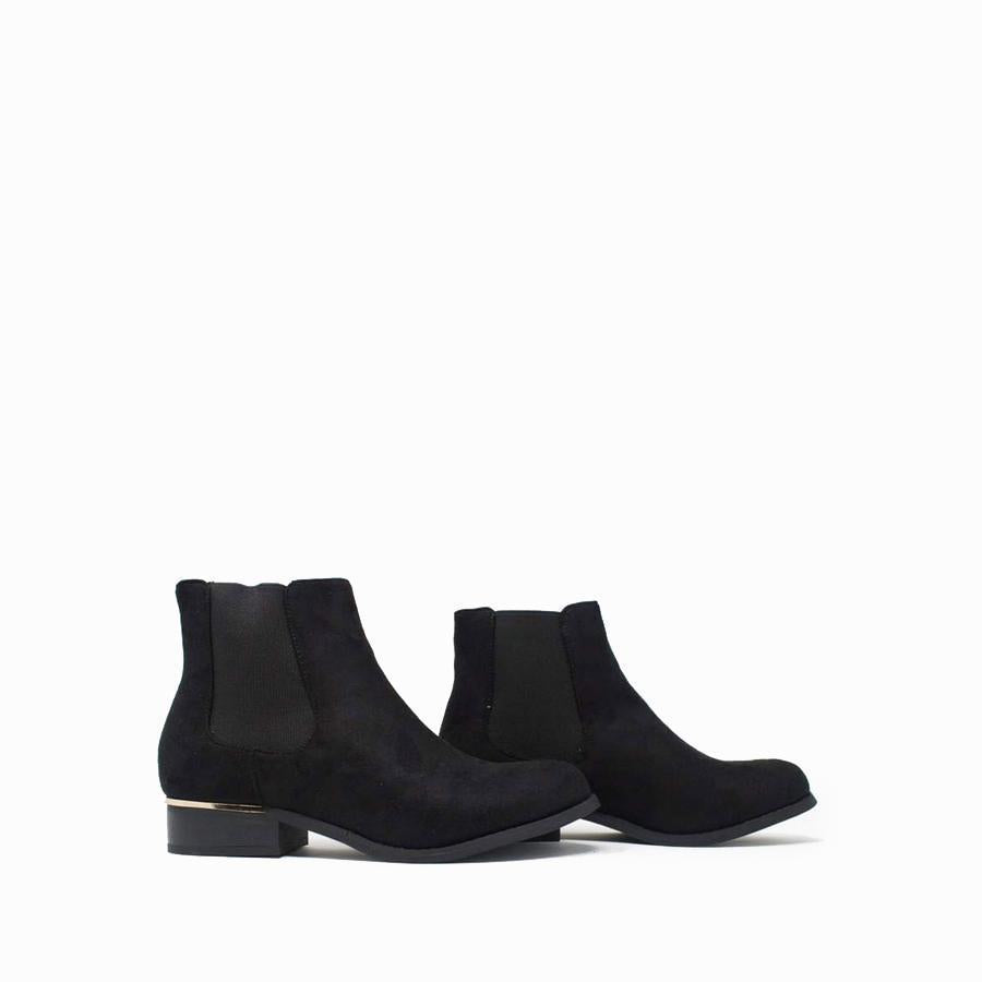 BLACK SUEDETTE