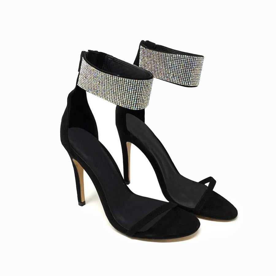 BLACK SUEDETTE