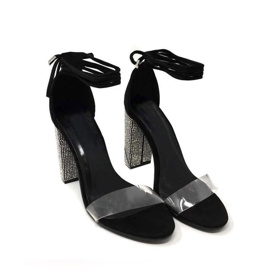 BLACK SUEDETTE