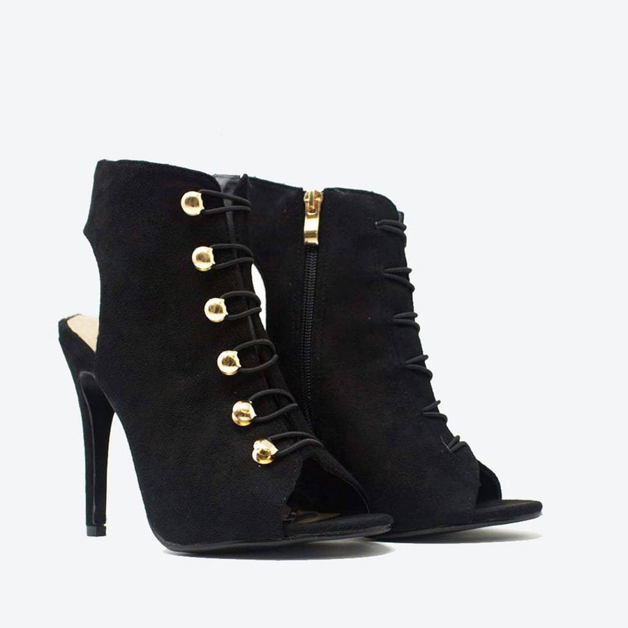 BLACK SUEDETTE