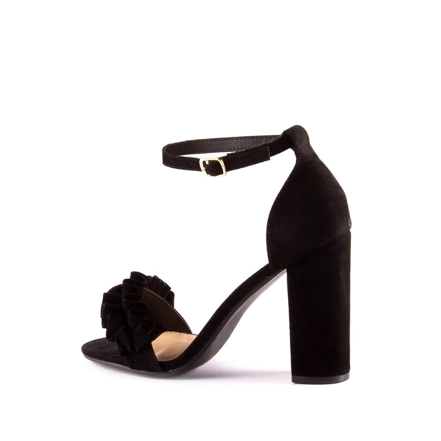 BLACK SUEDETTE