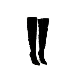 BLACK SUEDETTE