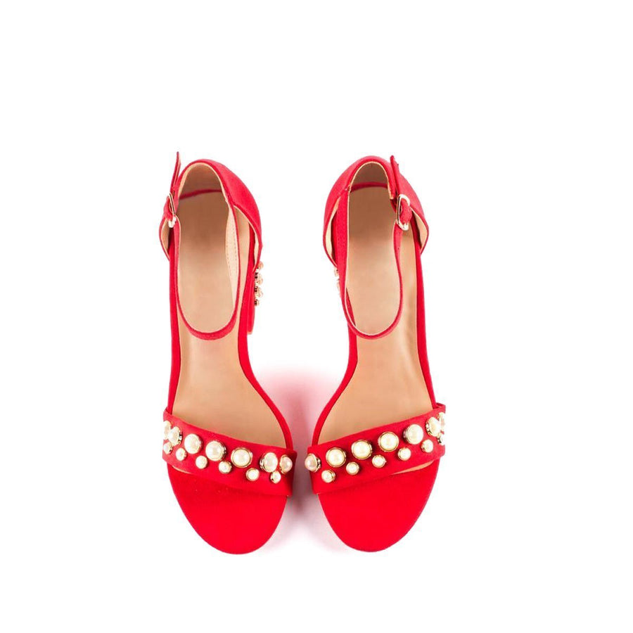 RED SUEDE
