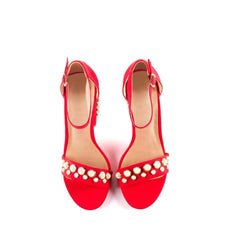 RED SUEDE