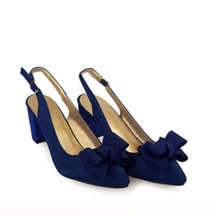NAVY SATIN