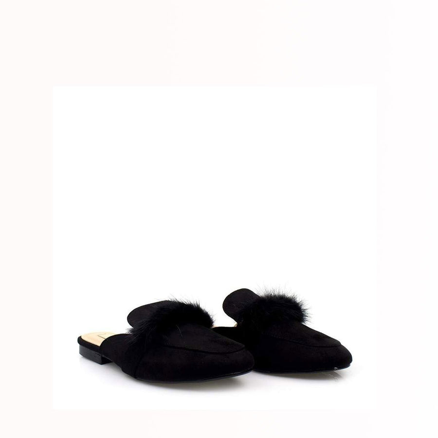 BLACK SUEDETTE
