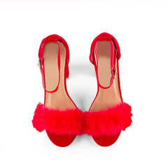 RED SUEDE