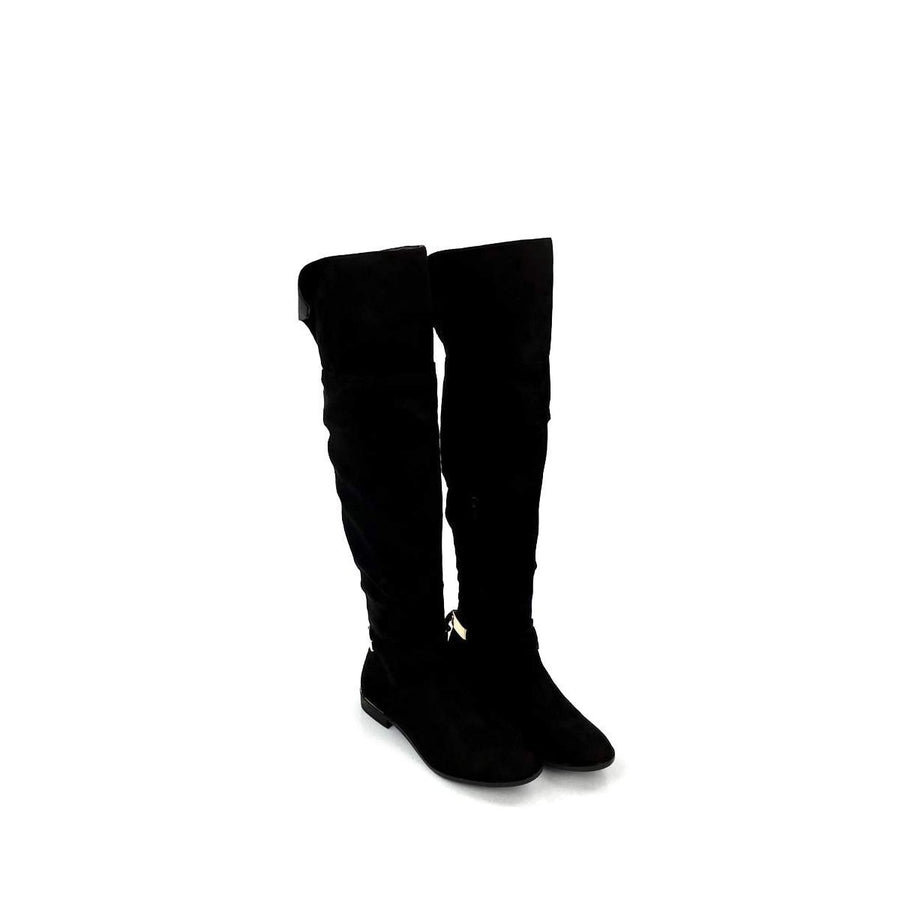 BLACK SUEDETTE