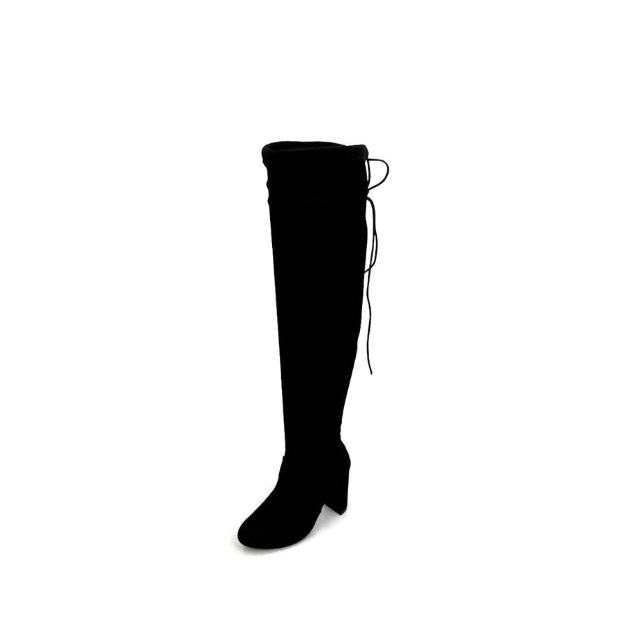 BLACK SUEDETTE