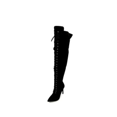 BLACK SUEDETTE