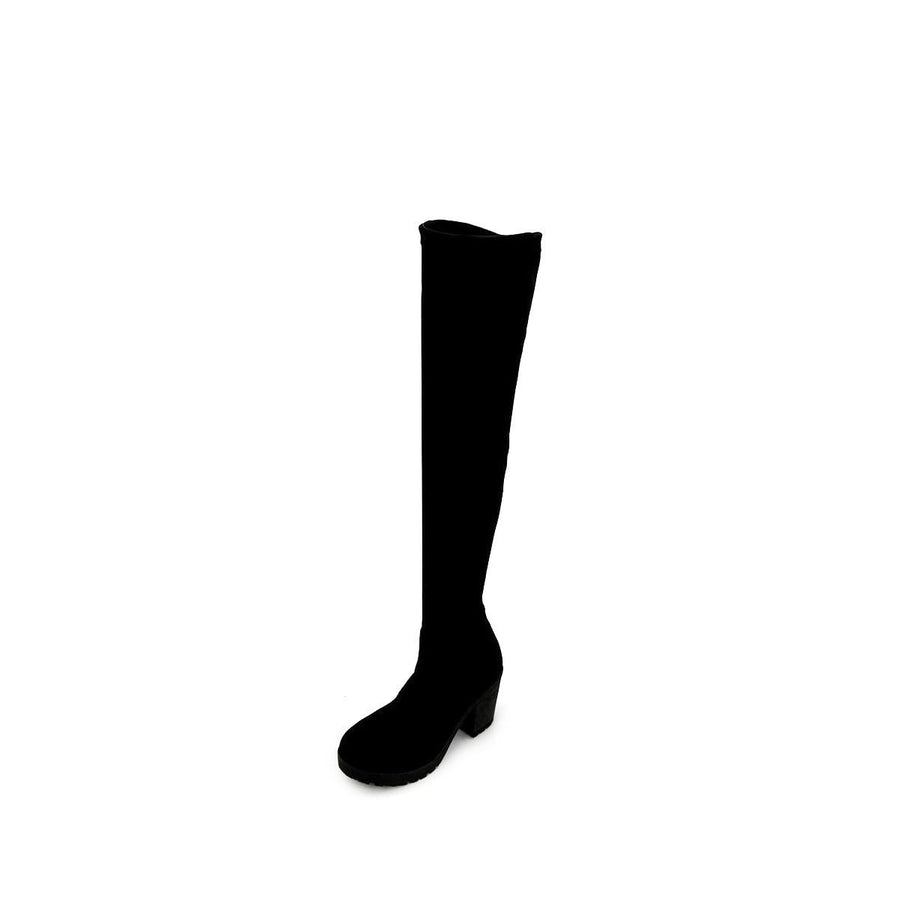 BLACK SUEDETTE