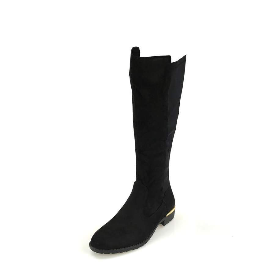 BLACK SUEDETTE