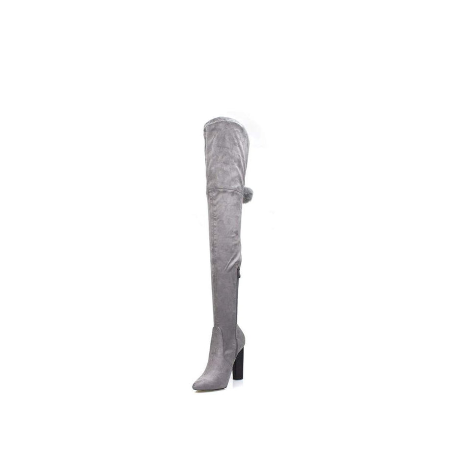 GREY SUEDETTE