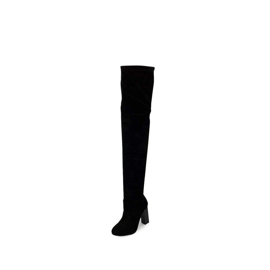 BLACK SUEDETTE
