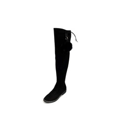 BLACK SUEDETTE