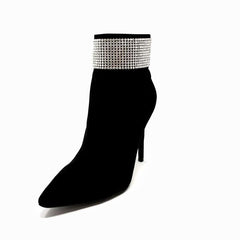 BLACK SUEDETTE