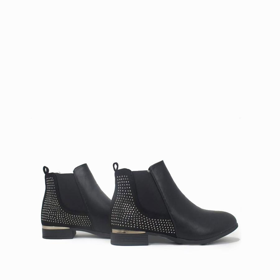 BLACK SUEDETTE