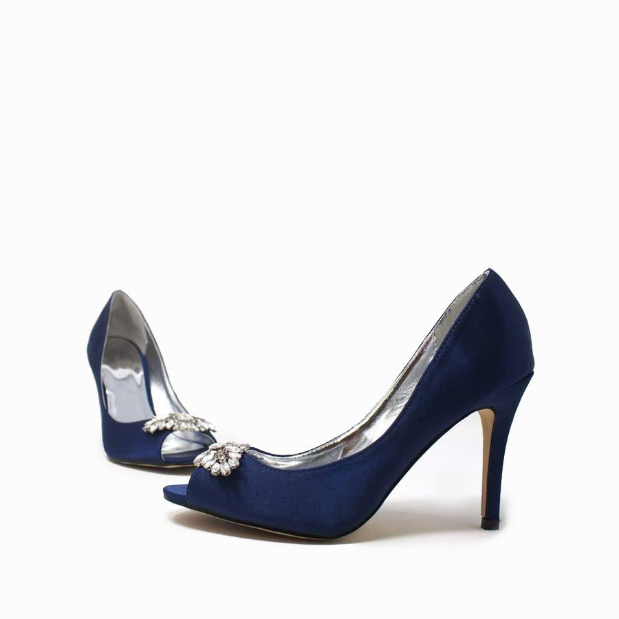 NAVY SATIN