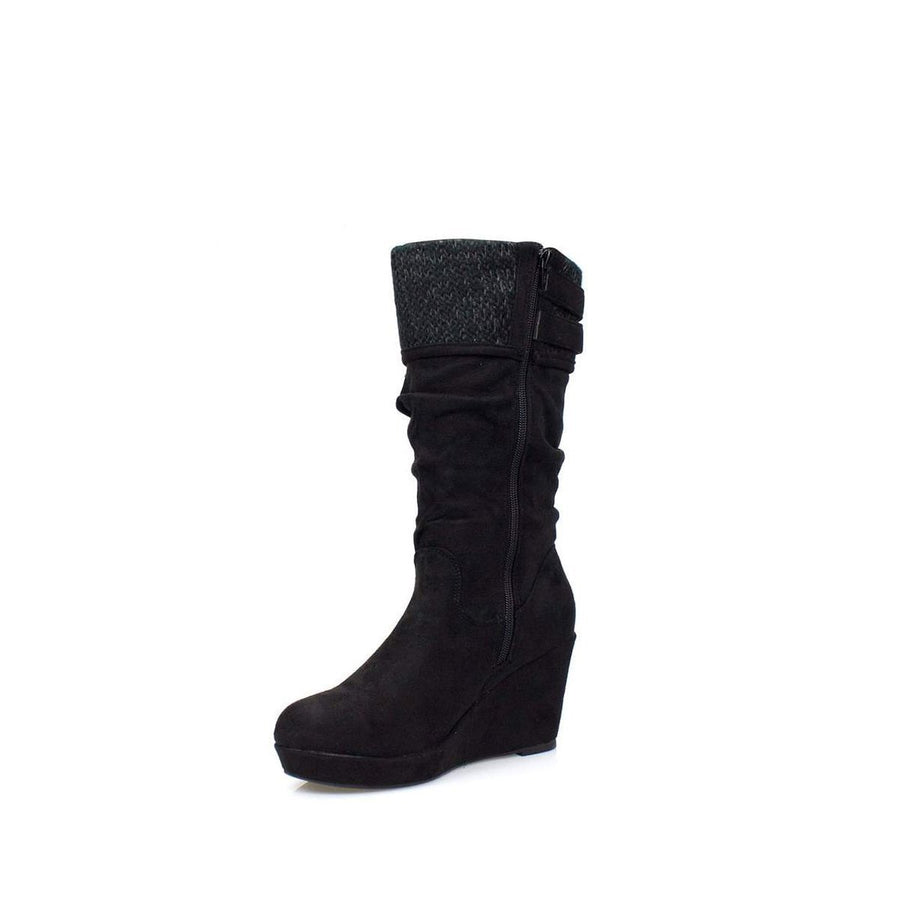 BLACK SUEDETTE