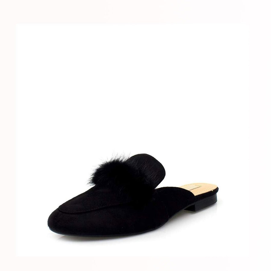 BLACK SUEDETTE