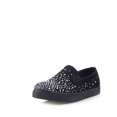 BLACK SUEDETTE