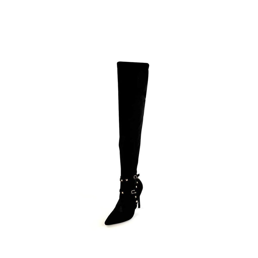 BLACK SUEDETTE