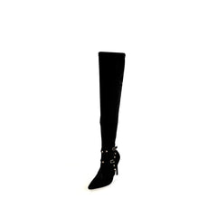 BLACK SUEDETTE