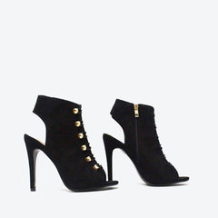 BLACK SUEDETTE