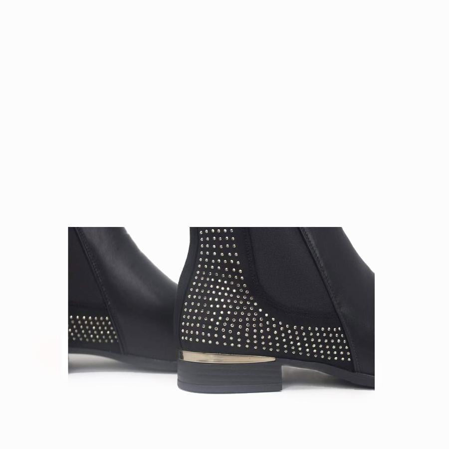 BLACK SUEDETTE