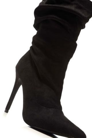 BLACK SUEDE