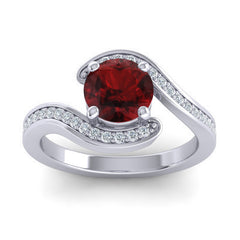 Garnet and Diamond