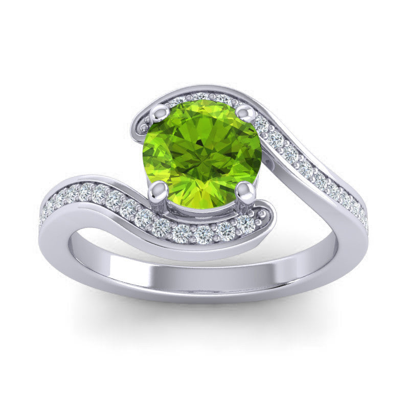 Peridot and Diamond