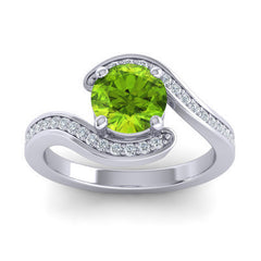 Peridot and Diamond