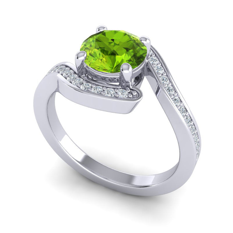 Peridot and Diamond