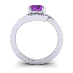 Amethyst and Diamond