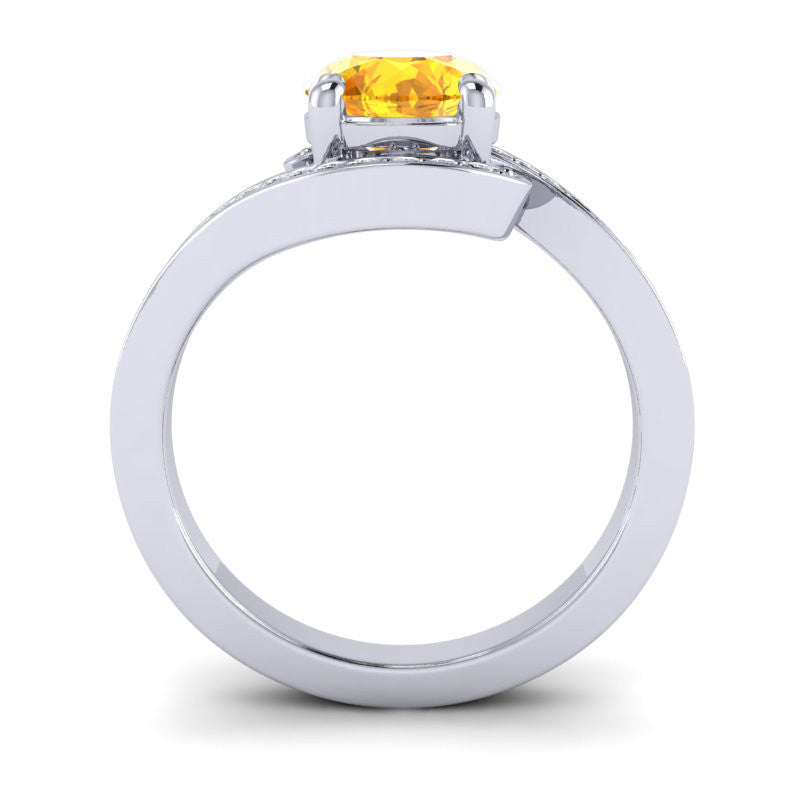 Citrine and Diamond