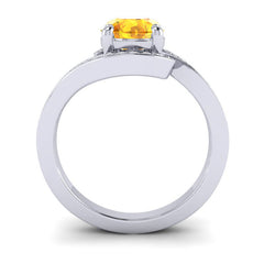 Citrine and Diamond