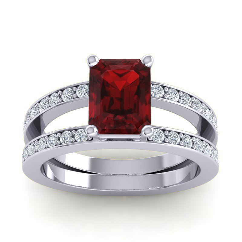 Garnet and Diamond