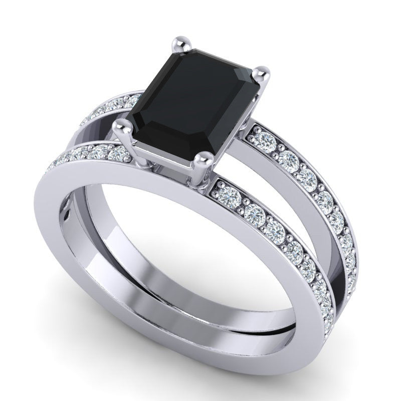 Black Onyx and Diamond