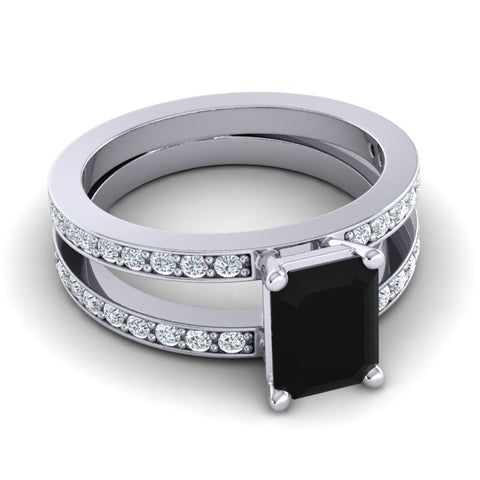Black Onyx and Diamond