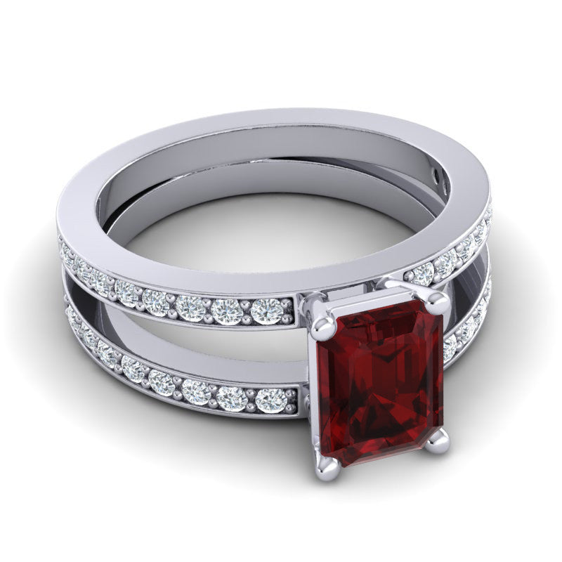 Garnet and Diamond
