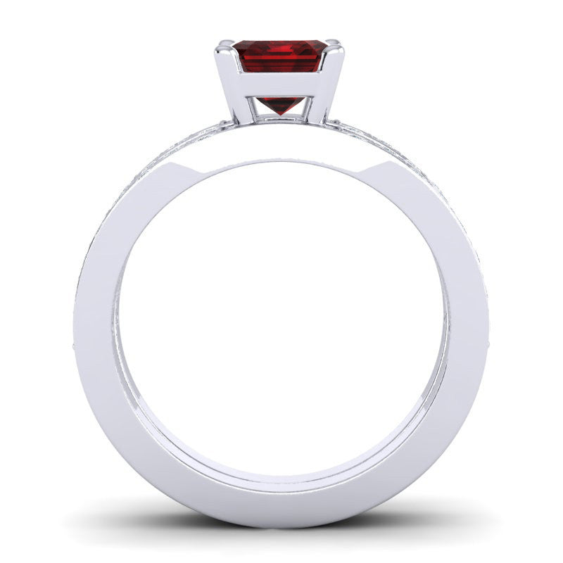 Garnet and Diamond