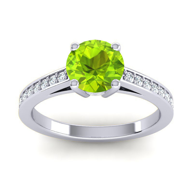 Peridot and Diamond