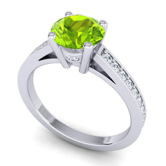 Peridot and Diamond