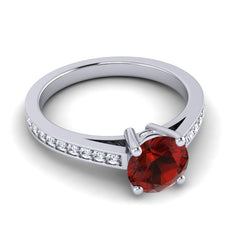 Garnet and Diamond
