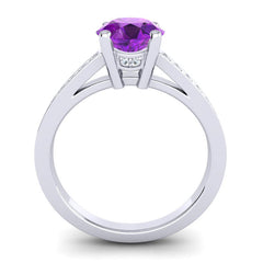 Amethyst and Diamond