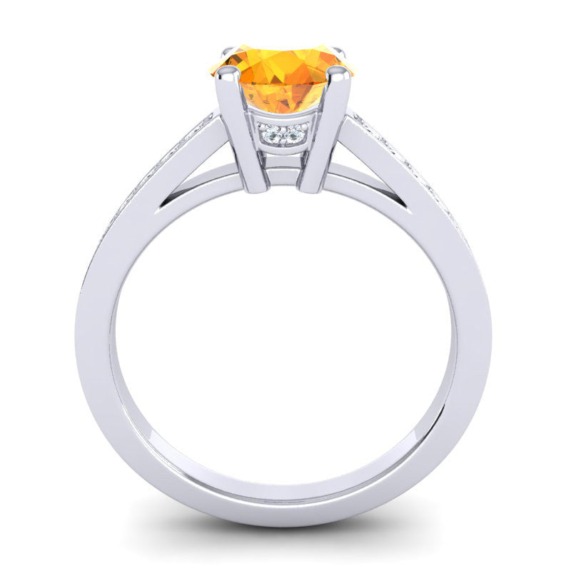 Citrine and Diamond