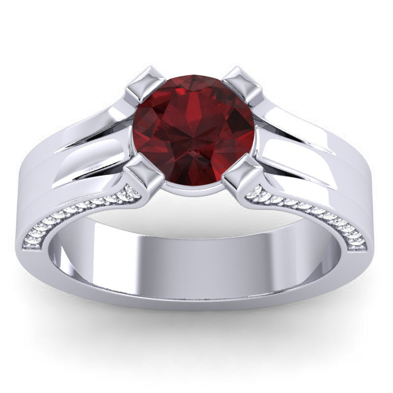 Garnet and Diamond