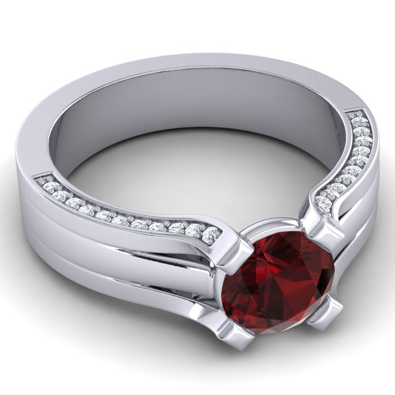 Garnet and Diamond
