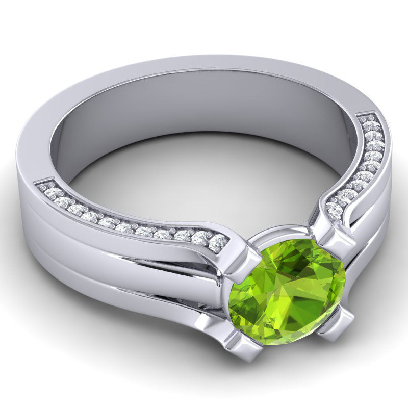 Peridot and Diamond
